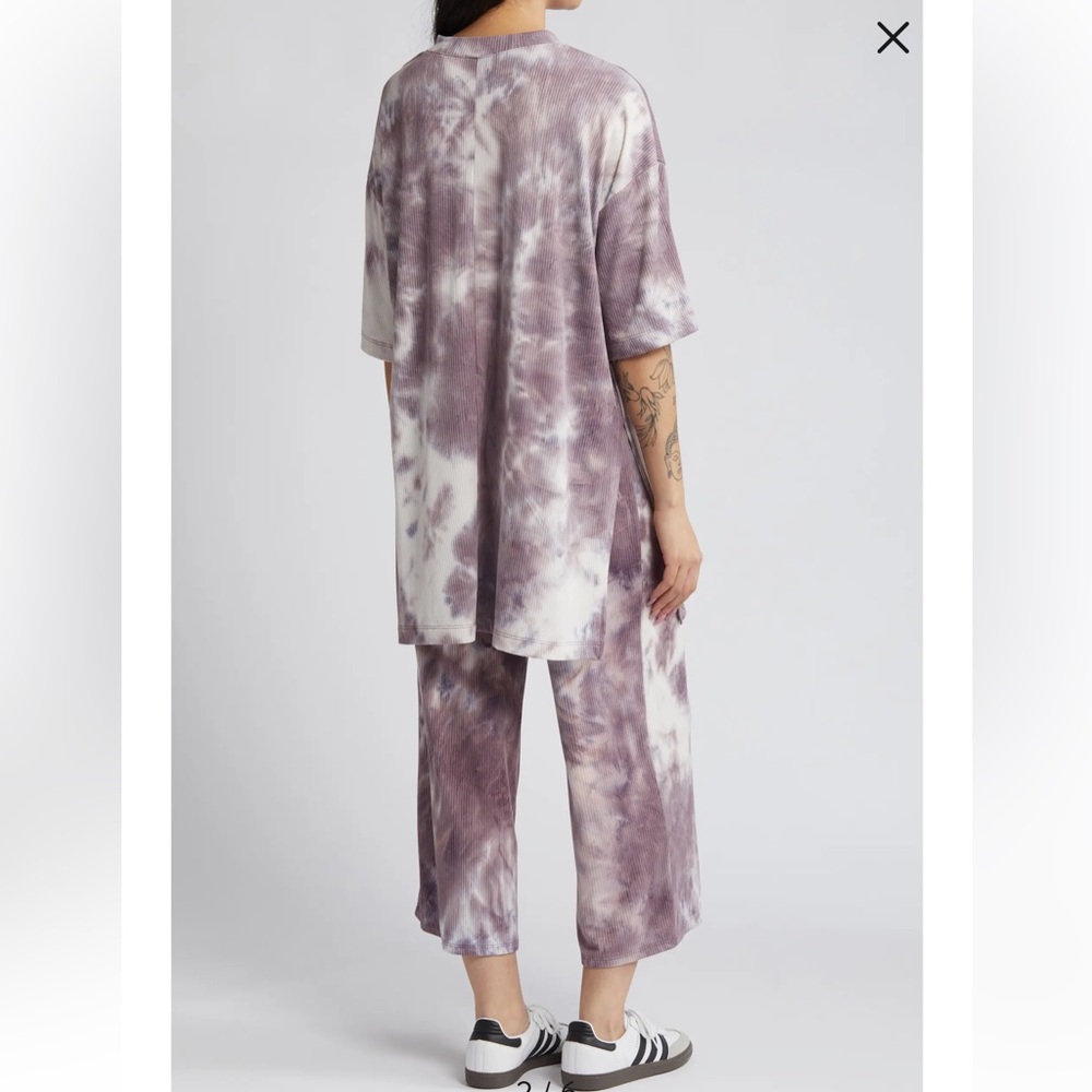 Purple Wide Leg Cropped Pants Dressed in Lala set. New with tags! - Picture 2 of 4